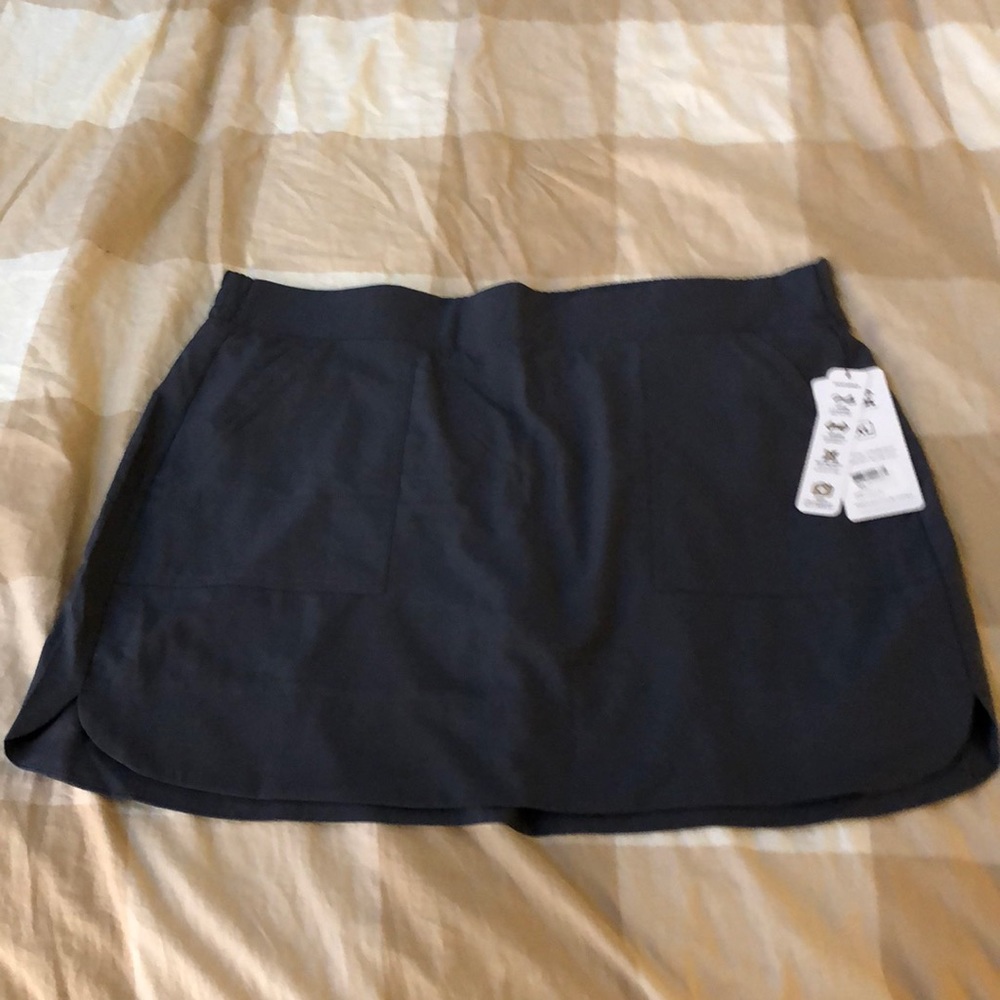 Skirt with built in shorts